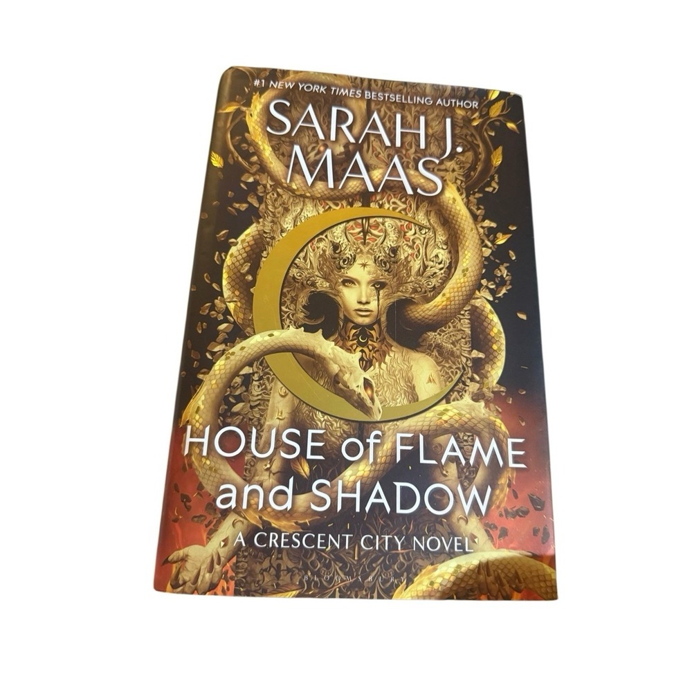 House of Flame and Shadow by Sarah J. Maas Crescent City 2024, Hardcover